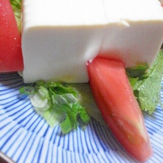 塩豆腐サラダ
